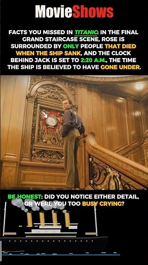 Titanic's Final Scene Has Two Hidden Details 😭