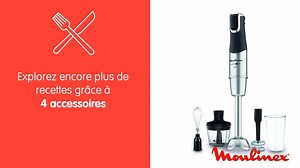 Cuisiner plus facilement et plus rapidement ? 🥞🍝 C’est la promesse du pied mixeur Infiny Force Pro by Moulinex avec sa technologie de lames Powelix et une vitesse sans pareille qui permettent d’obtenir une texture lisse. 👌 Le meilleur mixeur à portée de main sur Jumia : https://bit.ly/3zOBwPJ | MOULINEX Algérie