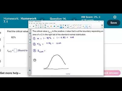 Math 14 7.1.5 Find the critical value that corresponds to the given confidence level.