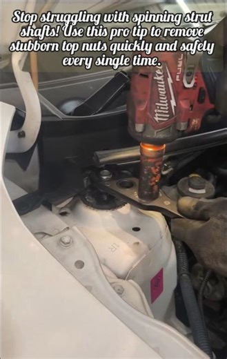 Easy Way To Remove Stubborn Strut Top Nuts
