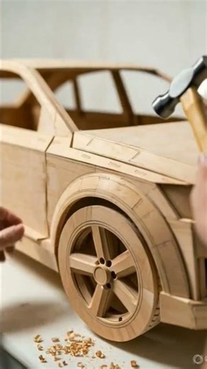 Handmade Wooden Audi Q7 🚗 | Full-Size Build & Epic Final Reveal
