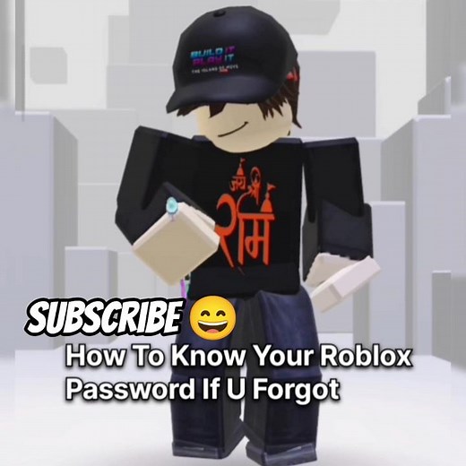 How to know your Roblox Password 🔑 ( if you forgot) #ytshorts #roblox #coway #younginfluencers |