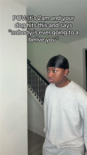 When your dog is tripping