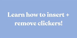 Learn how to insert and remove clickers! - Buddha Jewelry