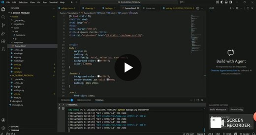 4 Queens Puzzle Implementation in HTML CSS JavaScript | DEVAPRIYA E M posted on the topic | LinkedIn