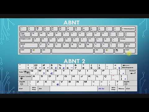 ABNT, ABNT2 Pt-BR or foreign keyboard How to identify