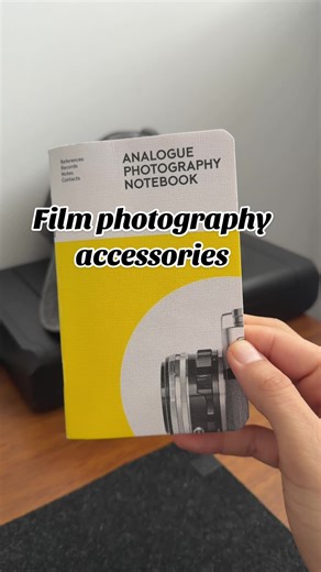 A few items I regularly use with film photography. 1. Analog notebook 2. Hot shoe light meter 3. UV or sky light filter 4. Cleaning kit. #filmphotography #accessories #35mmfilm #photography #filmisnotdead