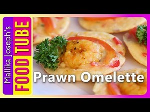 Prawn Omelette Recipe | Mallika Joseph