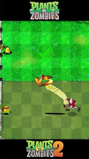 Pvz 2 Vs PvZ 1 - 100 Kernel Pult Plant Team Vs All Star Zombie 100K Hp #pvz #pvz2 #shorts