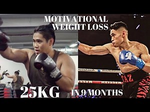 INSPIRATIONAL Boxing weight loss, from fat to Fighter!