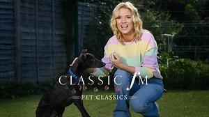 Listen to Classic FM’s Pet Classics with Charlotte Hawkins to keep your pets calm during fireworks