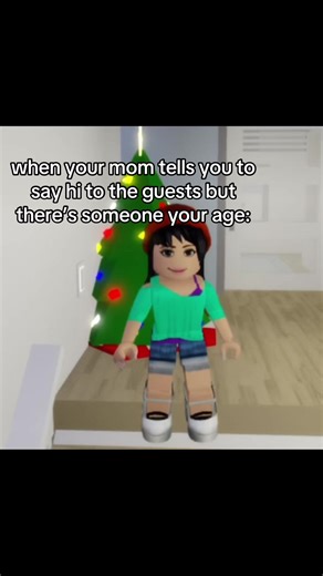 Roblox Humor: When Mom Makes You Greet Guests