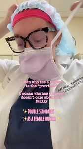119K views · 3.1K reactions | Things you hear as a female doctor.  Let’s change the narrative. #femaledoctor #womeninmedicine #womensupportingwomen #ifiwereaman #doctormom | Dr. Betsy Grunch - Ladyspinedoc | Facebook