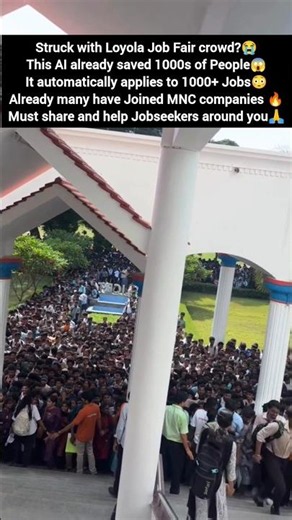 A new AI Born right after the Loyola Job Fair crowd incident 🔥 #trending #ai #tickbig #shorts