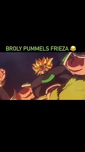 #broly #pummels #frieza #DBS #dbsuper #episode #clips #anime | DBZ Clips