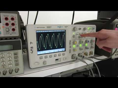 Measuring Phase using Oscilloscope