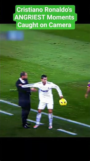 Cristiano Ronaldo's ANGRIEST Moments Caught on Camera