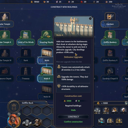 Town Walls increase unit growth in HoMM: Olden Era - Good to know #6 https://heroes3wog.net/good-to-know-about-homm-olden-era/ | Heroes 3.5: In the Wake of Gods Portal