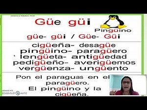 palabras con gue,gui