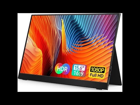 VILVA 15.6 inch Portable Monitor Review FHD IPS USB-C HDMI