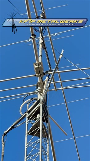 160 Meter inverted L antenna is back on the air! #hamradio #amateurradio #topband