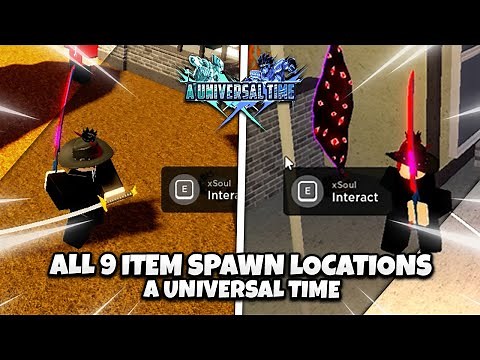 [AUT] EVERY *SINGLE* ITEM SPAWN IN THE NEW MAP! | AUT Update