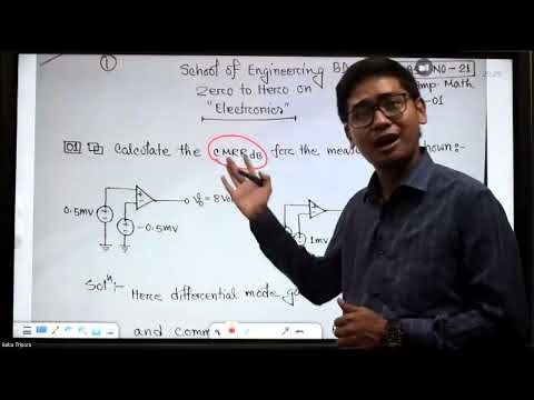 21.Op-Amp-Math (part 01). Electronics Class -21
