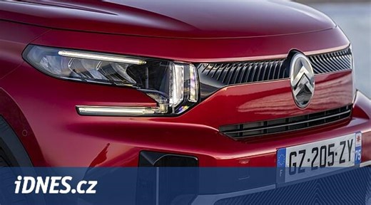 Malý citroën z Trnavy uveze sedm lidí. Je to skládačka z dílů z celého světa - iDNES.cz