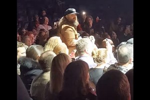 Chris Stapleton Starts Singing “Tennessee Whiskey” From His Seat During Tyler Perry Play, The Crowd Loses It