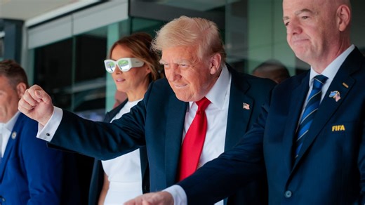 Listen: Fans boo President Trump at the FIFA Club World Cup Final