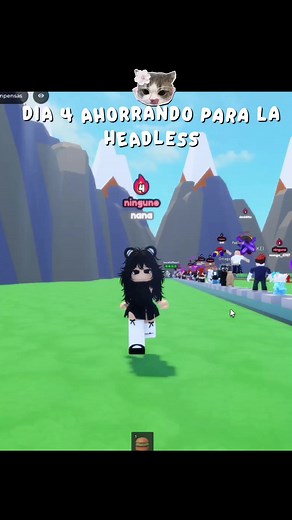 Ahorrando para la Headless en Roblox — Día 5