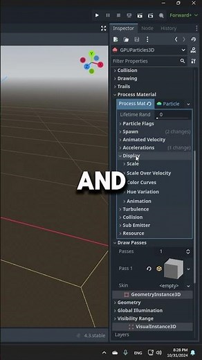 How To Use 3D Particles In Godot