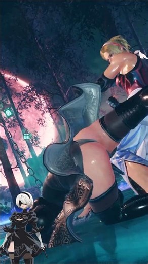 2B Outfit Mod On Reina in Tekken 8 #shorts #shortfeed #2b #tekken8