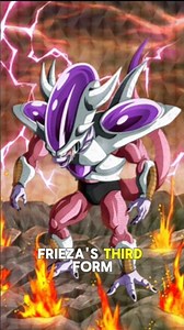 Frieza’s Third Form — The Most Terrifying Evolution #frieza #dragonballz #dbz #shorts