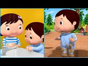 Hand Washing Song 🎶 Learn How to Wash Hands Properly! | 👼Little Baby Bum - Preschool Playhouse