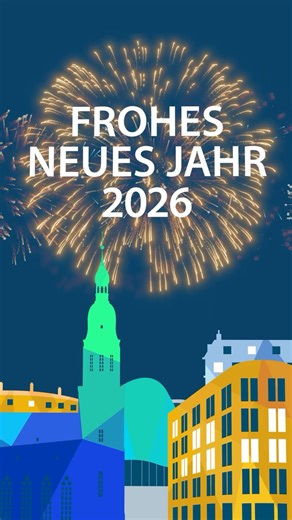 GGH Heidelberg on Instagram: "Die GGH wünscht Euch einen gesunden und erfolgreichen Start ins Jahr 2026! 🍀✨ Herzlichen Dank für Eure Treue im vergangenen Jahr. Auch im neuen Jahr erwarten Euch viele spannende Themen und interessante Projekte. 🙏💙 Wir freuen uns, wenn Ihr uns weiterhin folgt! #ggh #bsg #heidelberg #frohesneuesjahr"