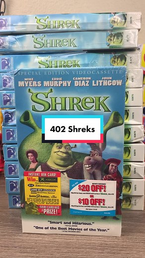 Shrek VHS Unboxing: Day 402 - Still No Game Boy!