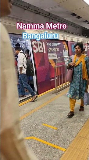 Namma Metro || Bangalore Metro || Indira Nagar to Majestic