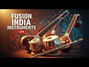 Soul of Fusion – Tabla, Veena, Sitar & Flute | Cinematic Indian Melody | FUSION MUSIC INSTRUMENT