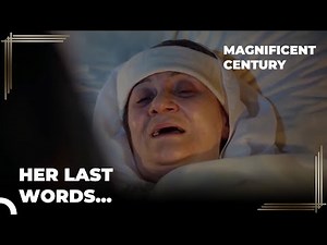 Afife Hatun Passed Away | Magnificent Century