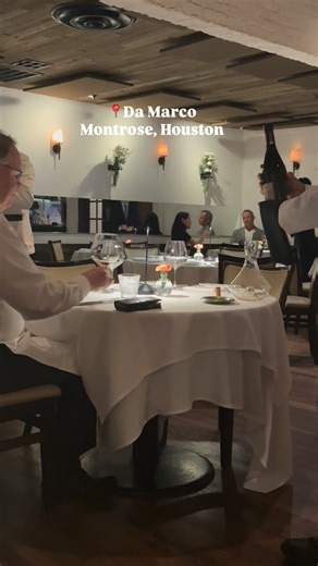 Rita Petita on Instagram: "📍Da Marco Montrose, Houston Menu recs : branzino carpaccio with foie gras sweet corn ravioli with lobster chianti braised short ribs with burrata risotto Italian wedding cake with vanilla gelato And don’t forget to grab a shot of espresso at the end!! #foodie #foodstagram #foodphotography #eeeeeats #forkyeah #yum #yummy #foodlover #foodblogger #foodiegram #instafood #tasty #delicious #eatlocal #foodpics #foodgasm #foodiesofinstagram #buzzfeast #feastagram #portlandeat