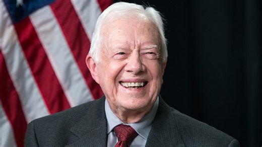 After the death of Jimmy Carter, who is the oldest living president?
