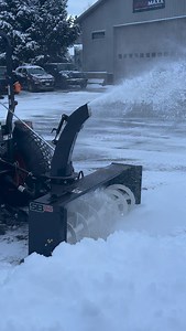 When the snow from the storm has been cleaned up but still wanted to film the blower in action…….. Taking out a 5’ ice pile with #woodmaxx blower that carries a 3 year warranty even doing this…. #tractorlife #outdoorpowerequipment #snowblower | WoodMaxx