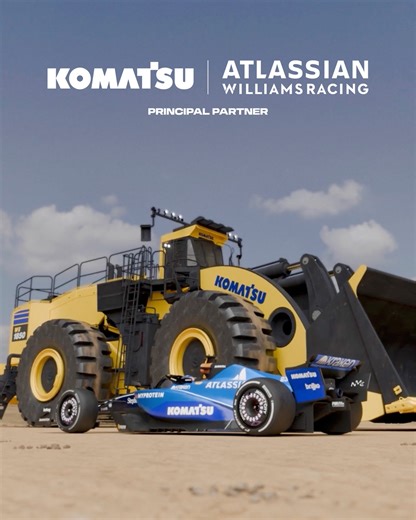 What do the Komatsu WE1850-3 mining wheel loader and Williams Racing FW47 race car have in common? Much more than you might expect. Learn all about how the two machines use kinetic energy recovery and storage systems to increase efficiency from Atlassian Williams Racing Team Principal James Vowles. Full video: https://bit.ly/4oqt9mv 鉱山で活躍するコマツのWE1850-3ホイールローダーと、サーキットを駆け抜けるアトラシアン・ウィリアムズ・レーシングのFW47。一見まったく異なる2つのマシンに、実は驚くほど多くの共通点があることをご存じですか？両者に共通するのが、運動エネルギーの回生・貯蔵システムを活用した効率化の追求です。この革新的な技術について、アトラシ