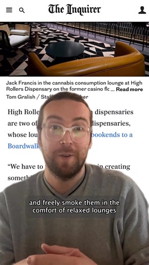 New Jersey is making marijuana history as it opens the East Coast’s first legal weed lounges. Inquirer reporters toured the three lounges, two in Atlantic City and one just 30 minutes from Philly, to talk with the consumers calling these places a second home after work and on weekends. The vibes range from “your best friend’s finished basement” to upscale nightclubs, depending where you go, and consumption options run the gamut of joints and bowls that most consumers are familiar with to $500 va