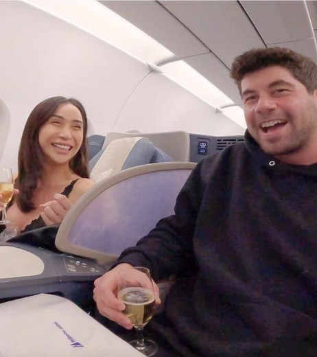Philippines Airlines Business Class Dinner Date Experience