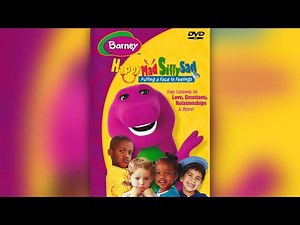 Barney: Feliz Enfadado Triste Alocado [2003] - Lanzamiento en DVD de 2003