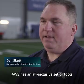 15 reactions | Even the Seattle Seahawks coaches and front office can go deep with AWS. ☁️  Using data lakes, the team collates player and prospect data in the cloud. That keeps training and recovery data out of silos, so the team’s staff can quickly build visualizations that keep everyone’s eyes on the ball.   https://go.aws/3QhFn3k | Amazon Web Services | Facebook