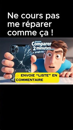 Ne cours pas me réparer comme ça ! #vieprivee #securite #iPhone #Android