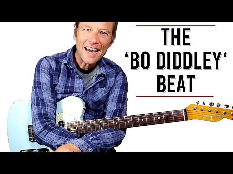 How to play the Bo Diddley Beat - Percussive Strumming